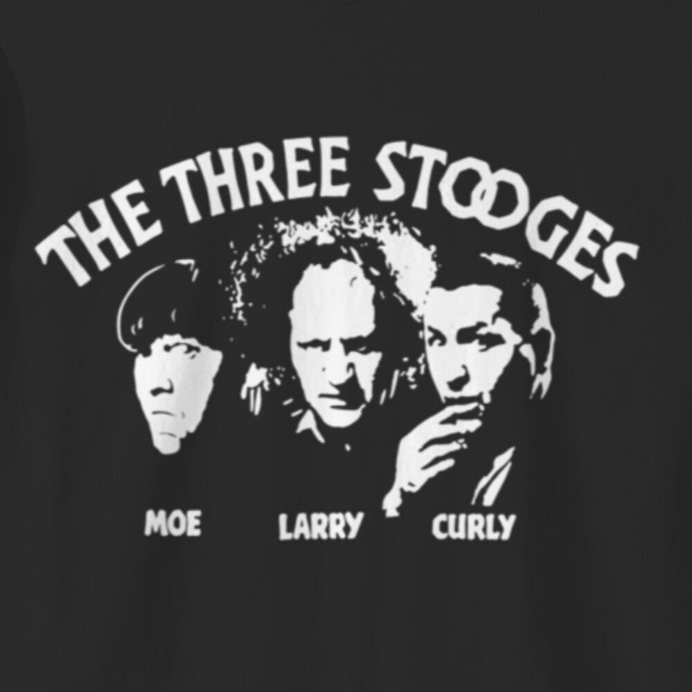 The Three Stooges Vaudeville Comedy Graphic Tee 50s Fans Retro Gift Casual Tee - Picture 2 of 5